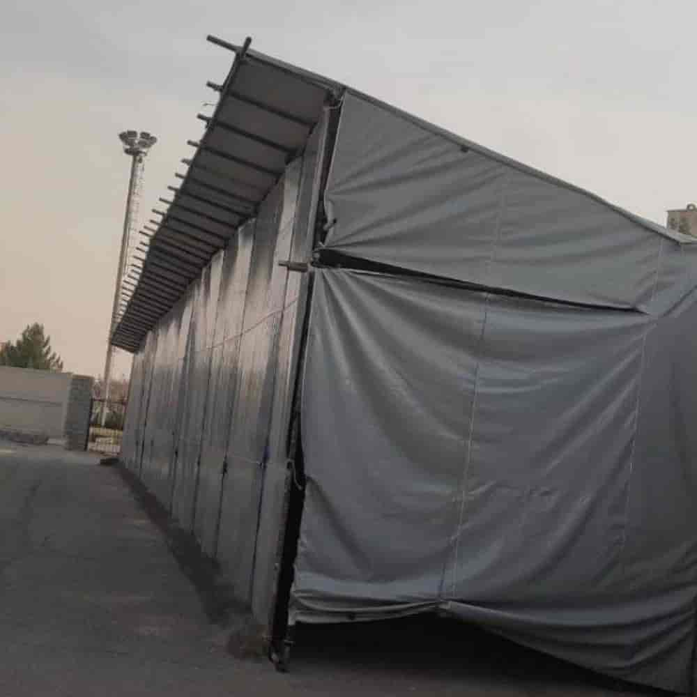 چادر مشمع کانتینری