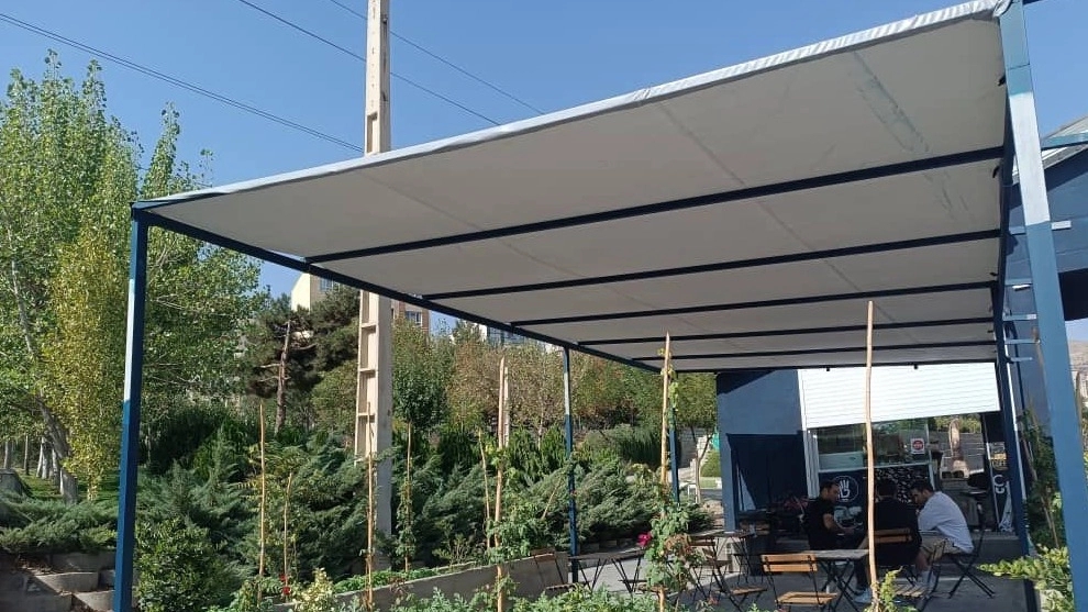 Installation of waterproof tents and container livestock in Tehran Installation of waterproof tents and container livestock in Tehran